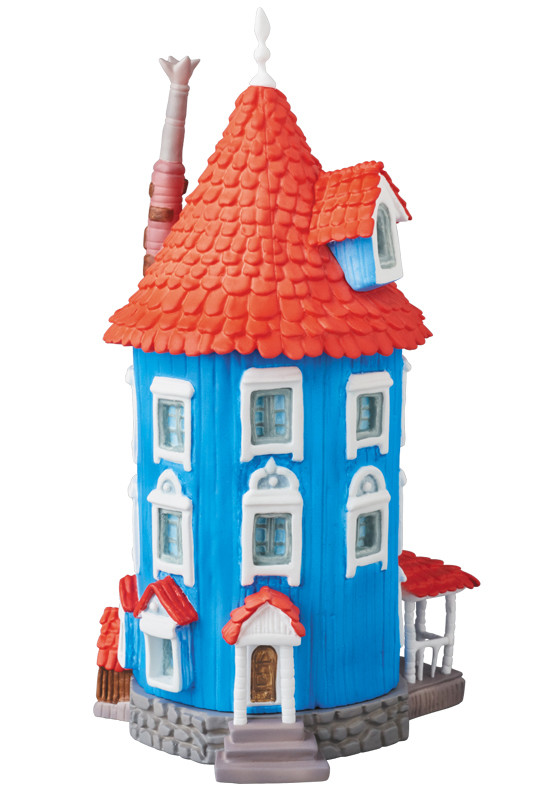 Moomin House (with Boat and Aerotonometer), Mumin, Medicom Toy, Pre-Painted, 4530956153650